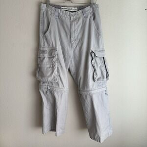 Vintage Y2K OTB‎ Pants 32x34 (fits 30x24) One Tough Brand Convertible Cargo